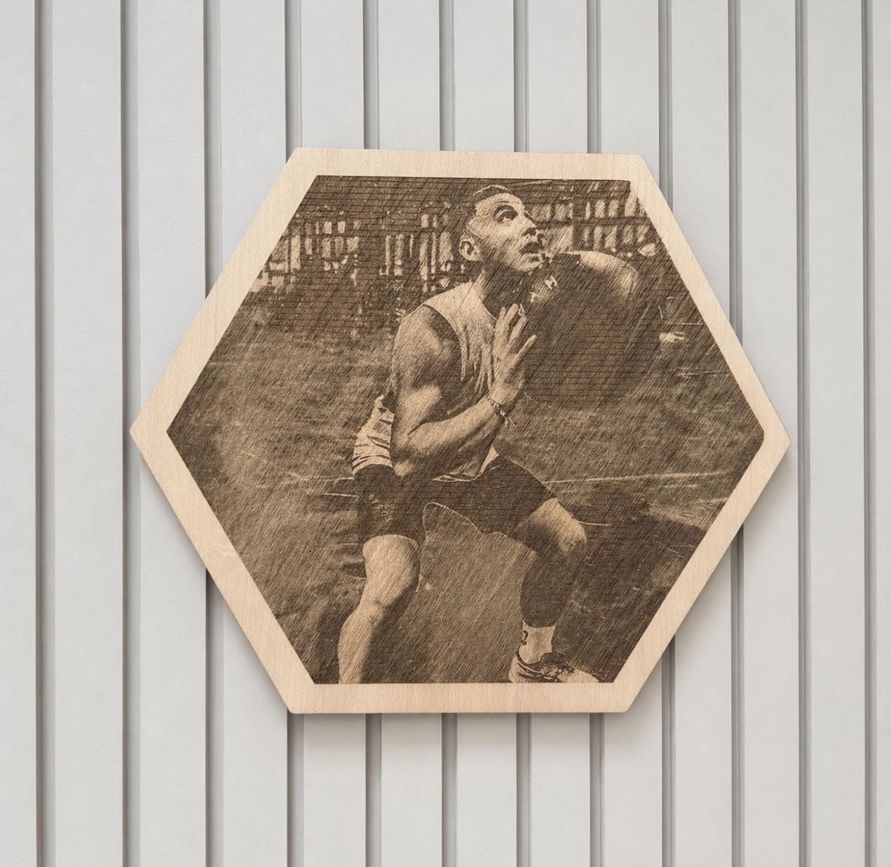 Photo Engraved Hexi
