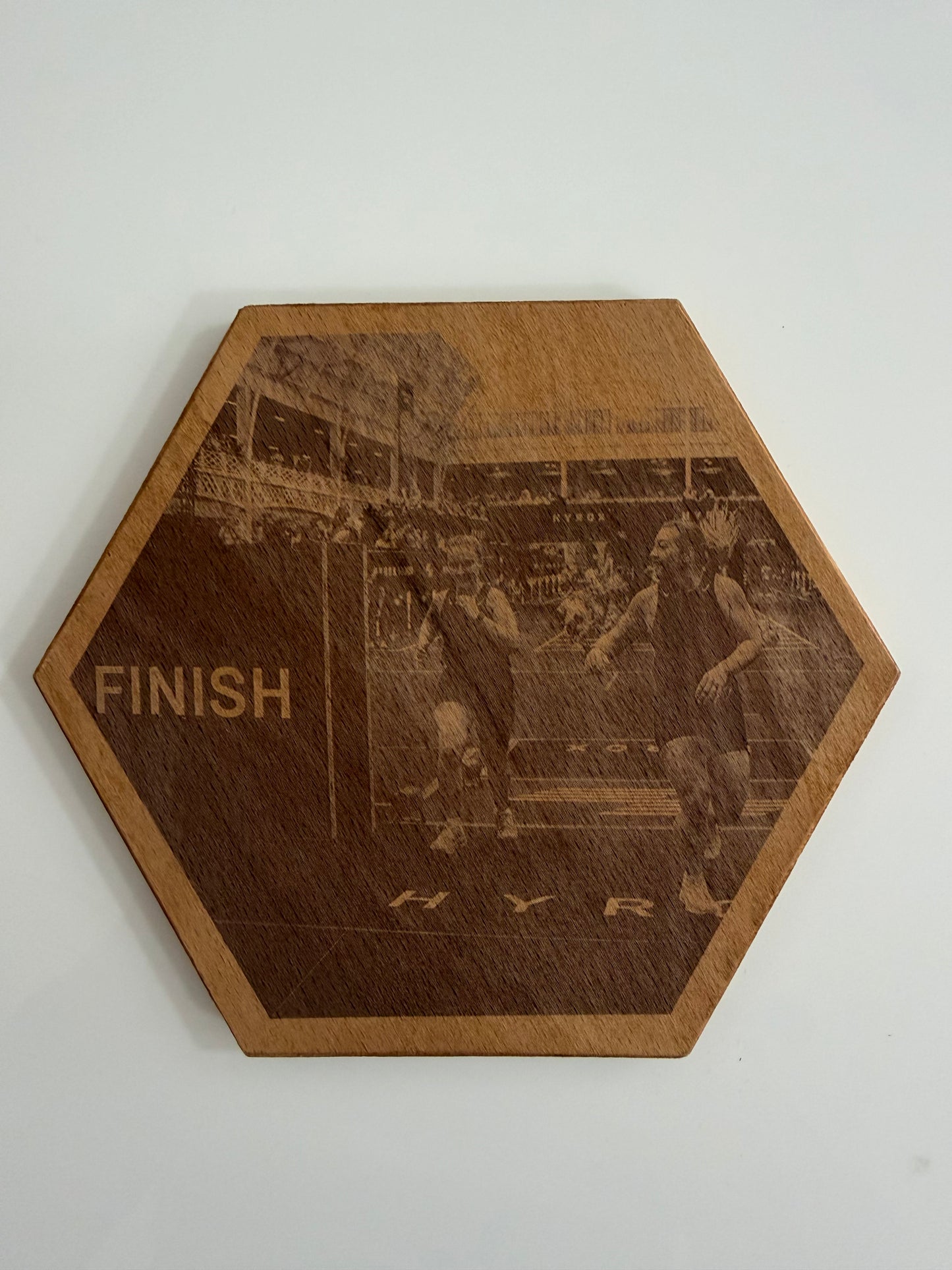 Photo Engraved Hexi