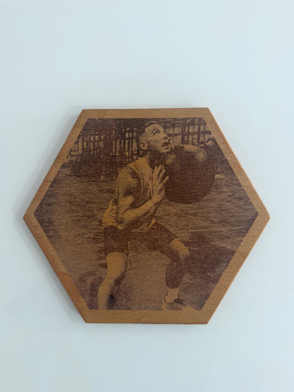 Photo Engraved Hexi